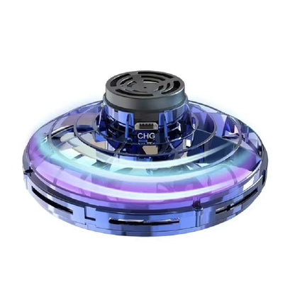 New Mini Drone LED UFO Type Flying Helicopter Spinner Fingertip Upgrade Flight Gyro Drone Aircraft Toy Adult Kids Gift