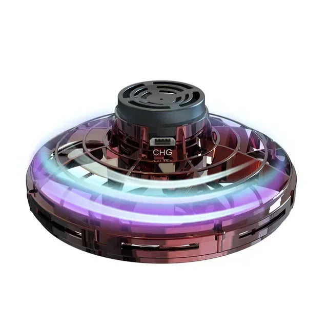 New Mini Drone LED UFO Type Flying Helicopter Spinner Fingertip Upgrade Flight Gyro Drone Aircraft Toy Adult Kids Gift